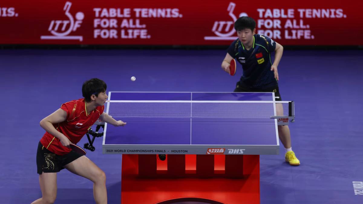 Is table tennis harder than traditional tennis?